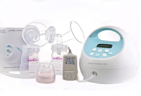 Spectra Baby S1 Hospital Strength Double Electric Breast Pump with Rechargeable Battery